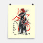 The Flurry Of Dancing Flames-none matte poster-DrMonekers