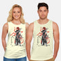The Flurry Of Dancing Flames-unisex basic tank-DrMonekers