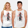 The Flurry Of Dancing Flames-unisex basic tank-DrMonekers