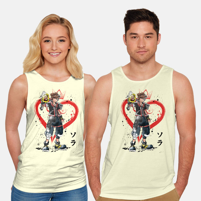 Wielder Of The Keyblade-unisex basic tank-DrMonekers