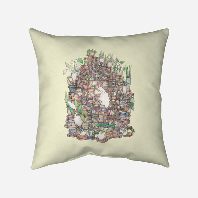Safe Space-none removable cover w insert throw pillow-Disha Lu
