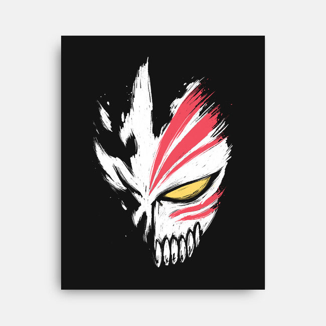 Hollow Mask-none stretched canvas-xMorfina