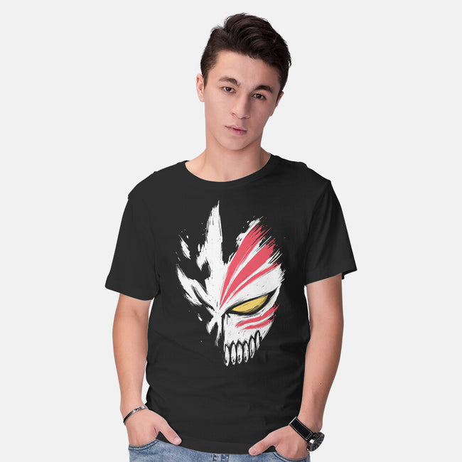 Hollow Mask-mens basic tee-xMorfina