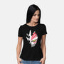 Hollow Mask-womens basic tee-xMorfina