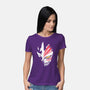 Hollow Mask-womens basic tee-xMorfina