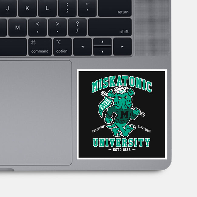 Miskatonic U-none glossy sticker-Nemons