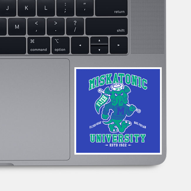 Miskatonic U-none glossy sticker-Nemons