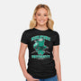 Miskatonic U-womens fitted tee-Nemons