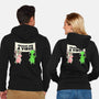 Humans Are A Virus-unisex zip-up sweatshirt-eduely