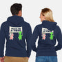Humans Are A Virus-unisex zip-up sweatshirt-eduely