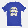 Glitchy Skull-youth basic tee-Skullpy