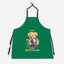 Working Canine To Five-unisex kitchen apron-TechraNova