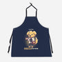 Working Canine To Five-unisex kitchen apron-TechraNova