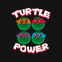 Turtle Power-none fleece blanket-rocketman_art