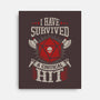 I Survived A Critical Hit-none stretched canvas-ShirtGoblin