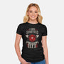 I Survived A Critical Hit-womens fitted tee-ShirtGoblin