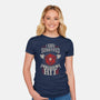 I Survived A Critical Hit-womens fitted tee-ShirtGoblin