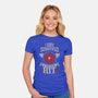 I Survived A Critical Hit-womens fitted tee-ShirtGoblin