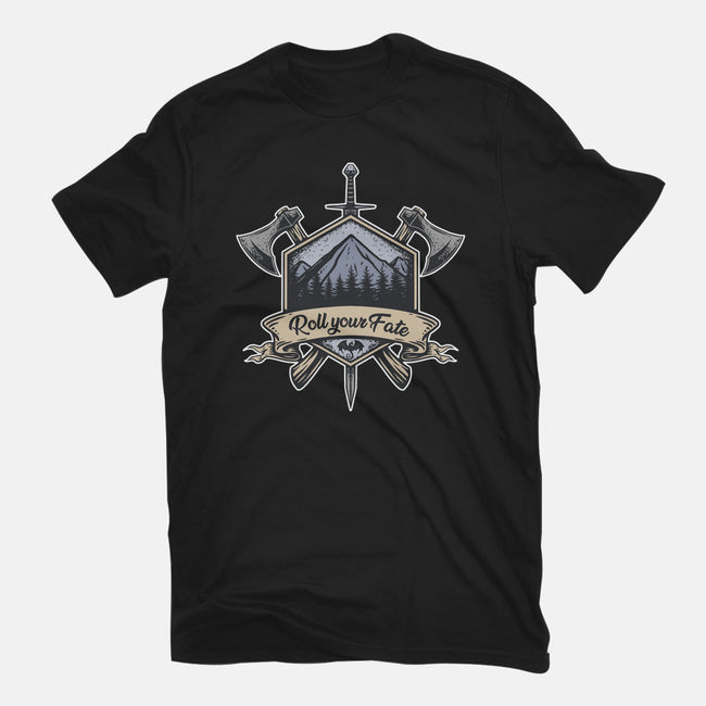 Roll Your Fate-mens heavyweight tee-ShirtGoblin