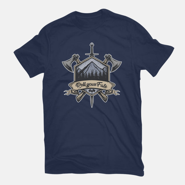 Roll Your Fate-mens heavyweight tee-ShirtGoblin