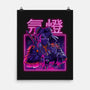 Neon Spring-none matte poster-Bruno Mota