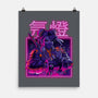 Neon Spring-none matte poster-Bruno Mota
