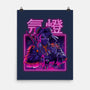 Neon Spring-none matte poster-Bruno Mota