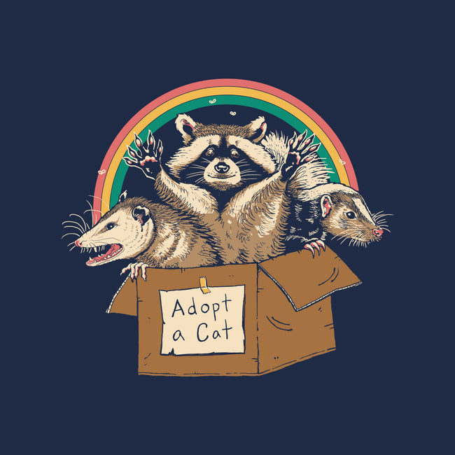 Adopt Forbidden Cats-none removable cover w insert throw pillow-vp021