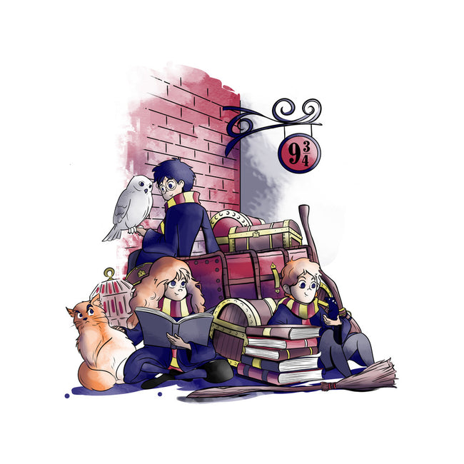 Way To School-none glossy sticker-fanfabio