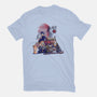 Way To School-mens basic tee-fanfabio