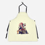 Way To School-unisex kitchen apron-fanfabio
