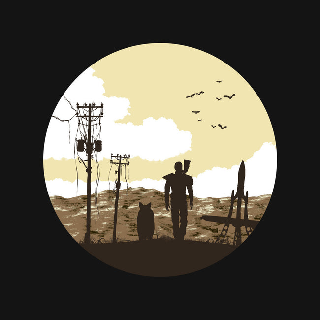 Nuclear Walk-womens basic tee-Astoumix