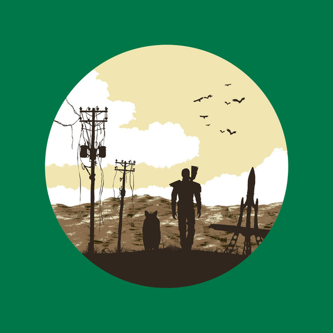 Nuclear Walk-womens basic tee-Astoumix