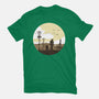 Nuclear Walk-womens basic tee-Astoumix