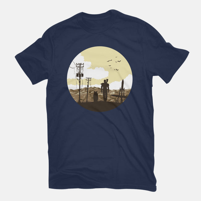 Nuclear Walk-womens basic tee-Astoumix