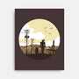 Nuclear Walk-none stretched canvas-Astoumix