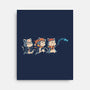 Magical Cats-none stretched canvas-tobefonseca