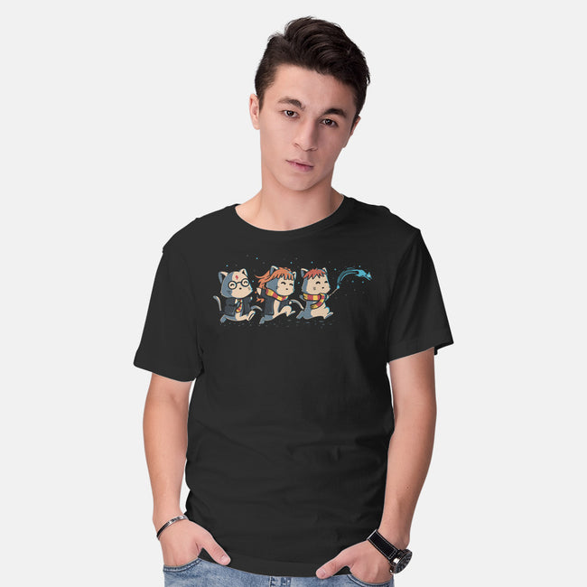 Magical Cats-mens basic tee-tobefonseca