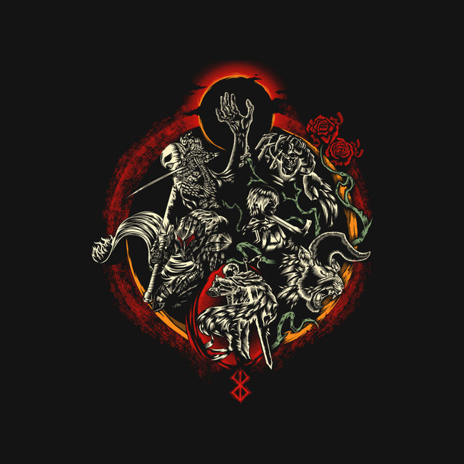 Berserker-none non-removable cover w insert throw pillow-Fearcheck