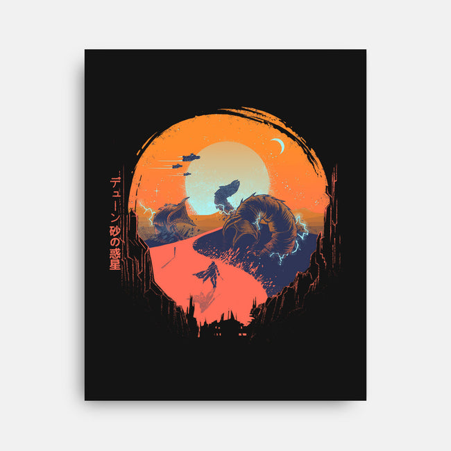 Spice of Life-none stretched canvas-Ionfox