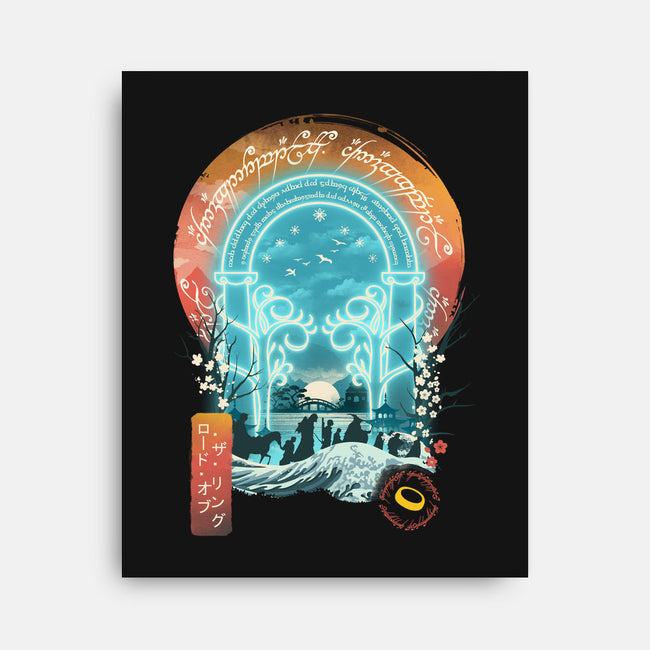 Magical Landscape-none stretched canvas-dandingeroz