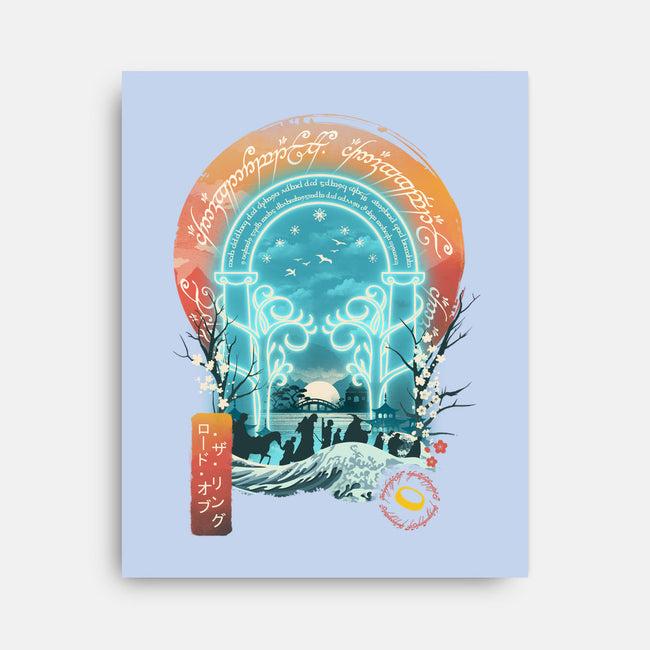 Magical Landscape-none stretched canvas-dandingeroz