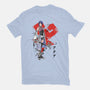 Keyblade Master Aqua-womens fitted tee-DrMonekers