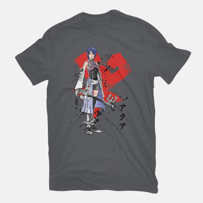 Keyblade Master Aqua-mens basic tee-DrMonekers