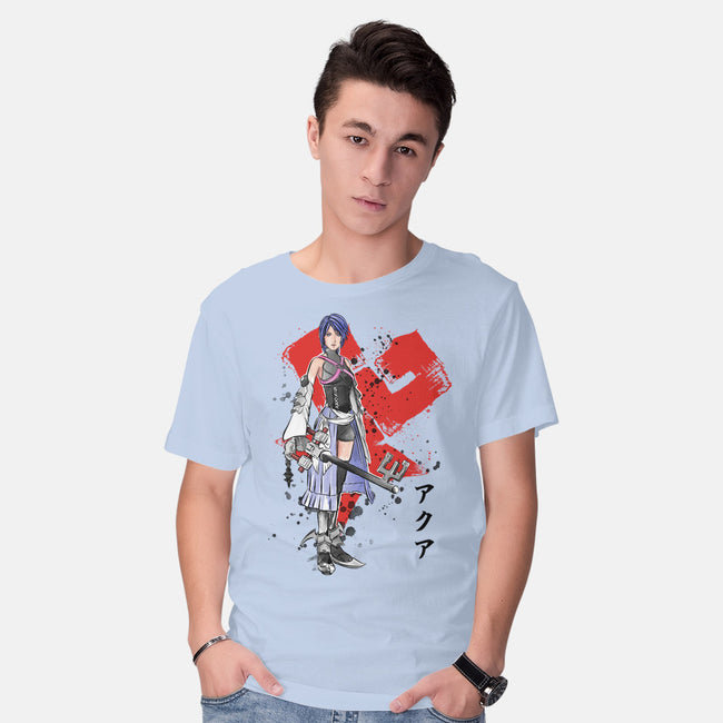 Keyblade Master Aqua-mens basic tee-DrMonekers