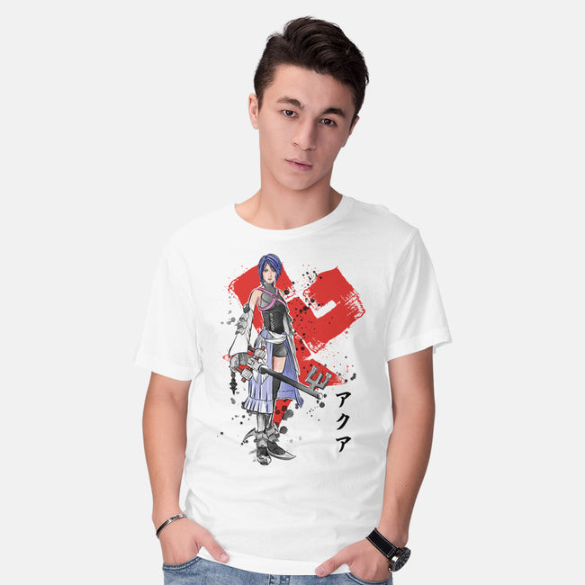 Keyblade Master Aqua-mens basic tee-DrMonekers