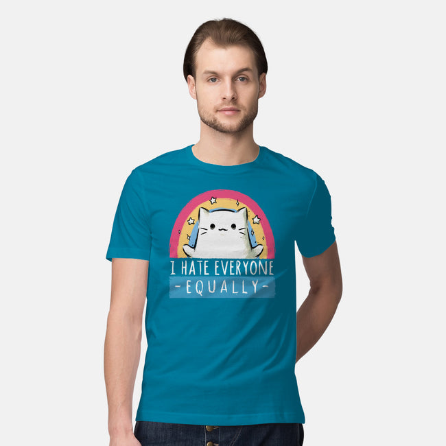 Equally Hate-mens premium tee-xMorfina