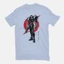 Galactic Bounty Hunter Sumi-E-unisex basic tee-DrMonekers
