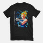 Dad Number One-womens basic tee-Angel Rotten