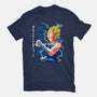 Dad Number One-mens premium tee-Angel Rotten